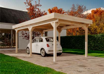Alpholz Enkele Carport Olaf