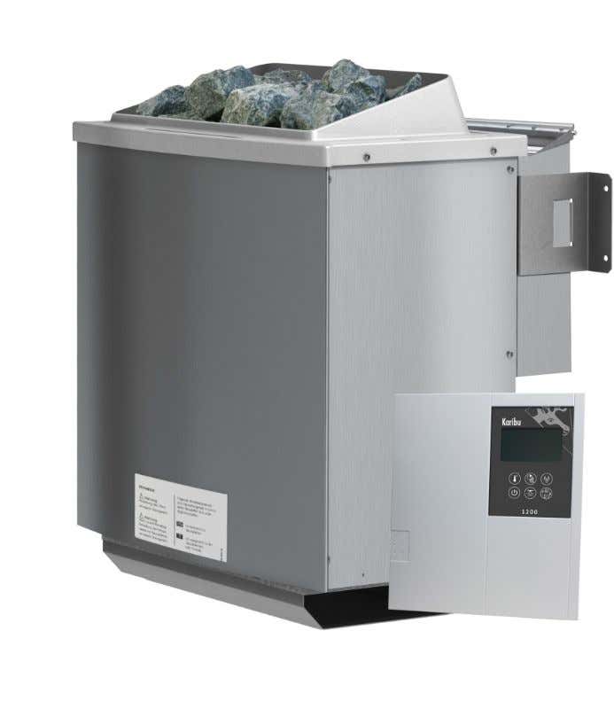 Poêle à sauna Karibu Biocombi 4,5 kW