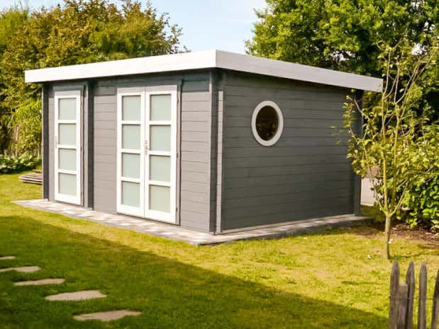 Klant afbeelding: Tuinhuis Modern-E