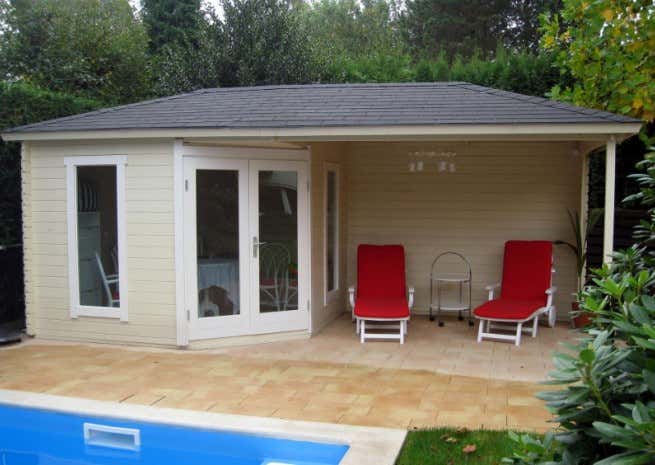 Photo du client: Abri de jardin pentagonal Liwa