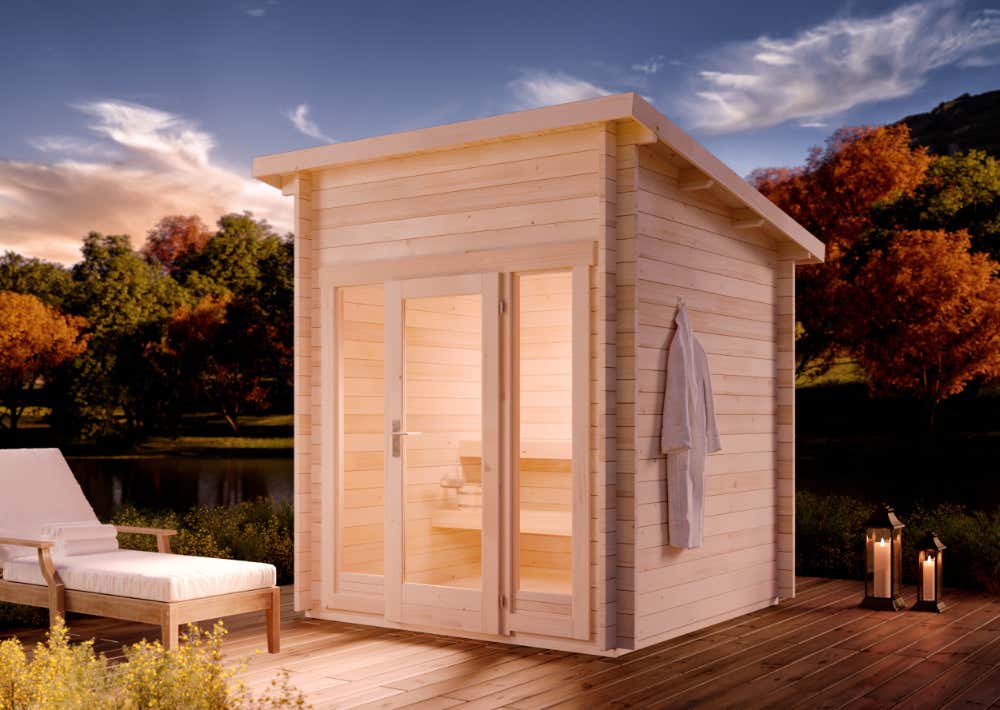 Sauna extérieur FinnTherm Lizzy XXS