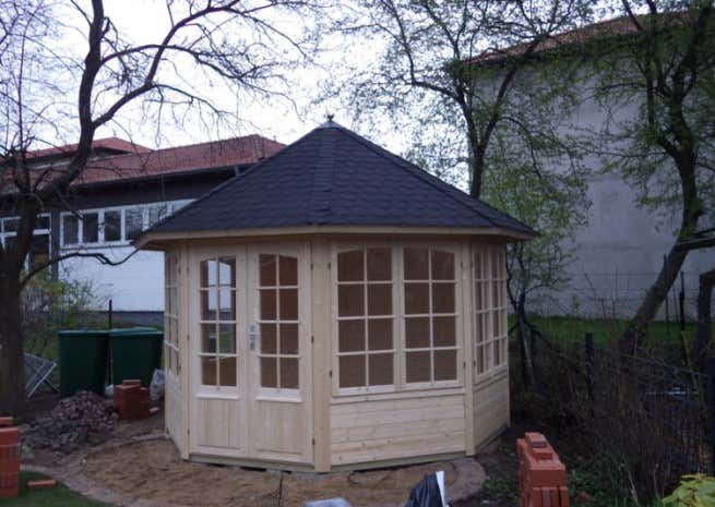Photo du client: Pavillon de jardin Emma-40 avec quatre fenêtres