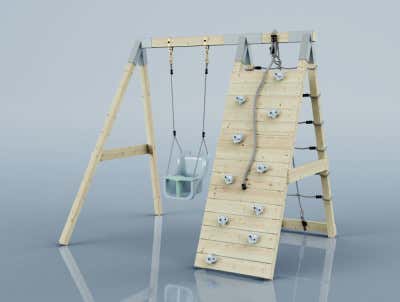 PolarPlay Structure à grimper Lapin des neiges
