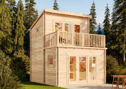 Tuin- en recreatiewoning Manhattan