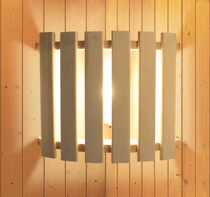 Lampe de sauna moderne