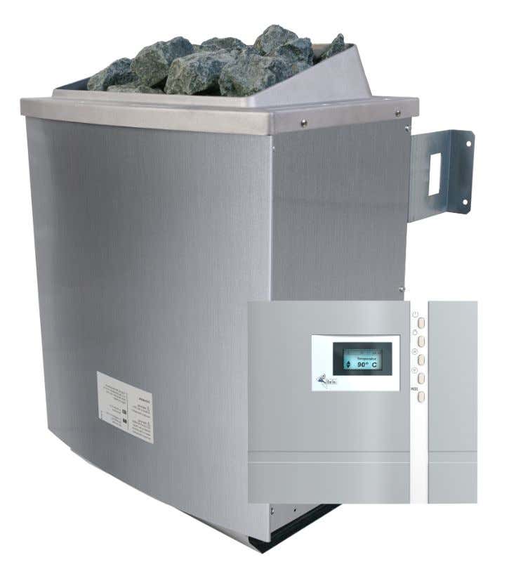 Poêle à sauna Karibu 4,5 KW