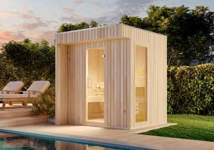Sauna extérieur FinnTherm Siena Petit