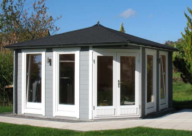 Photo du client: Abri de jardin pentagonal Maja ISO