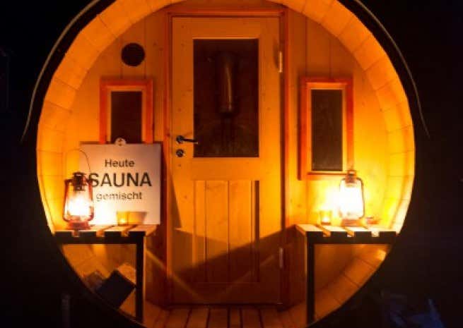 Photo du client: Sauna tonneau Max FinnTherm