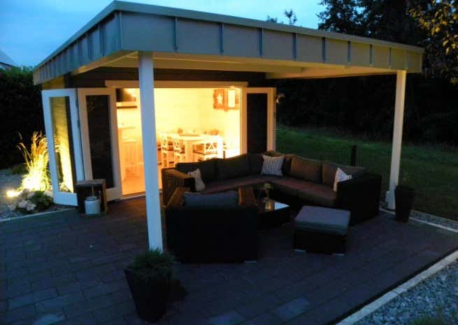 Photo du client: Abri de jardin Holstein-40 avec grande porte pliante